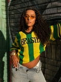 Blusa Brasil tricô